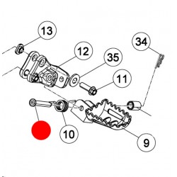 Perno Pedana Poggiapiedi BETA REV-EVO 2007-2018